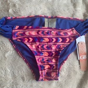 Gianni Bini pattern bikini bottom